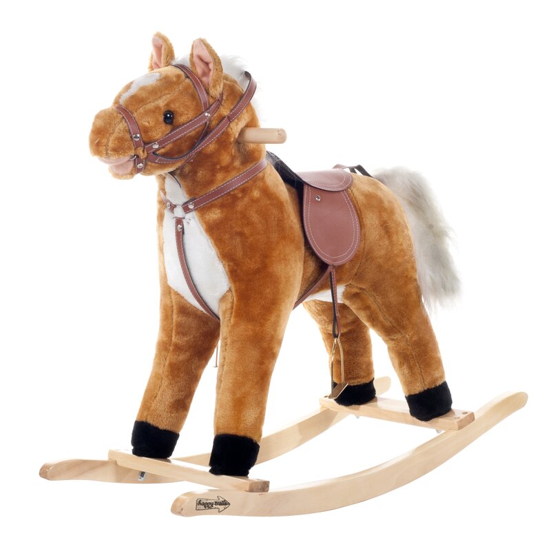 happy trails spring rocking horse